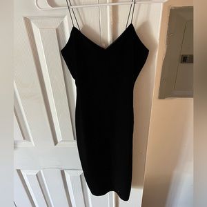 Black Velvet Dress